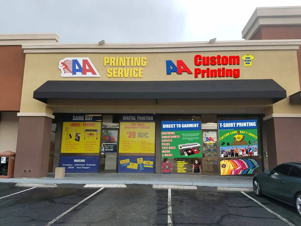 AA Printing Service | 24/7 Printing Las Vegas