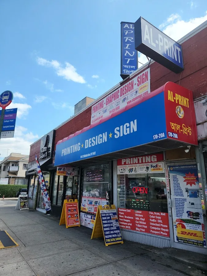 AL-Print | Printing & Design | Banner | Business Card | Vinyl Sticker | Brochures / Menu | Book Print | Fedex