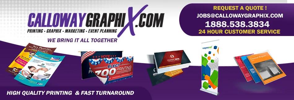 Calloway Graphix, Printing, Marketing. Inc (union printer) gallery 3