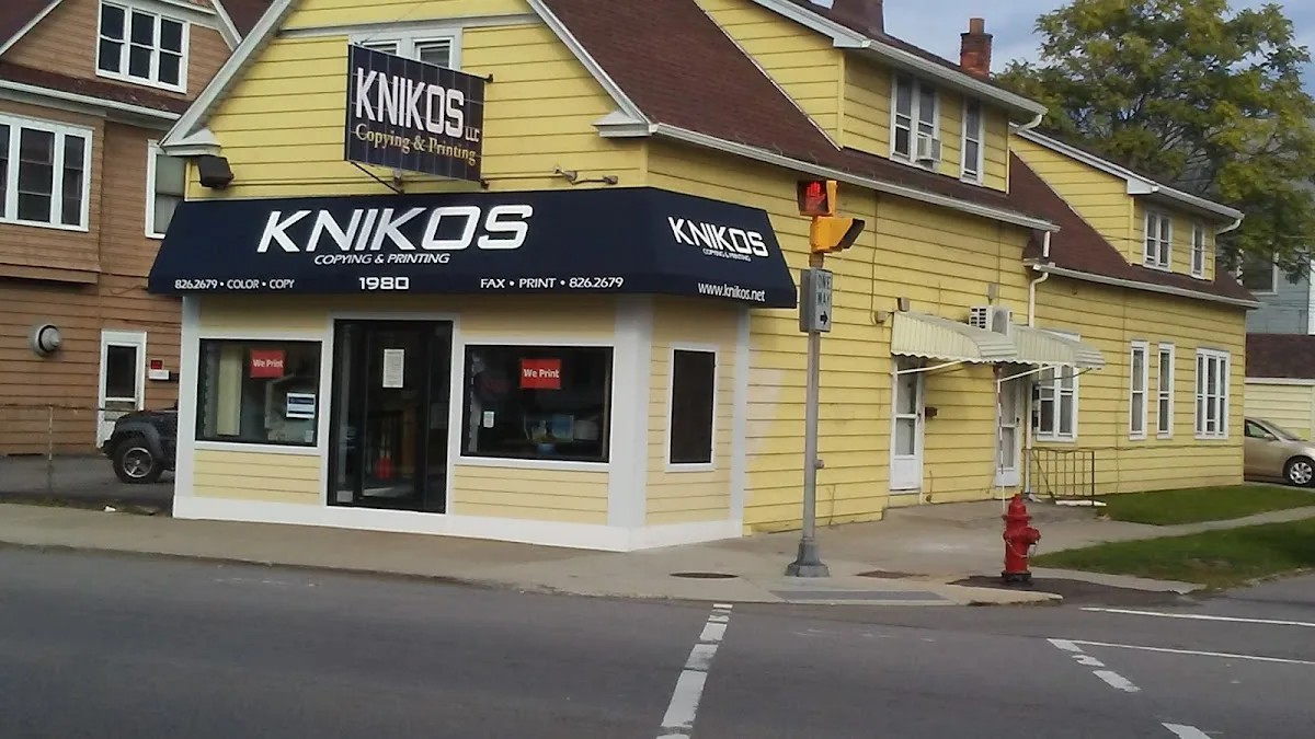 Knikos Copying & Printing studio plate