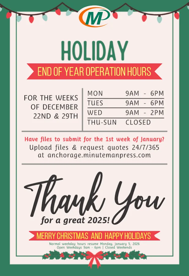 Minuteman Press - Anchorage gallery 2