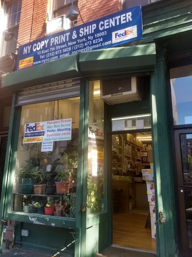 NY Copy Print & Ship Center studio plate