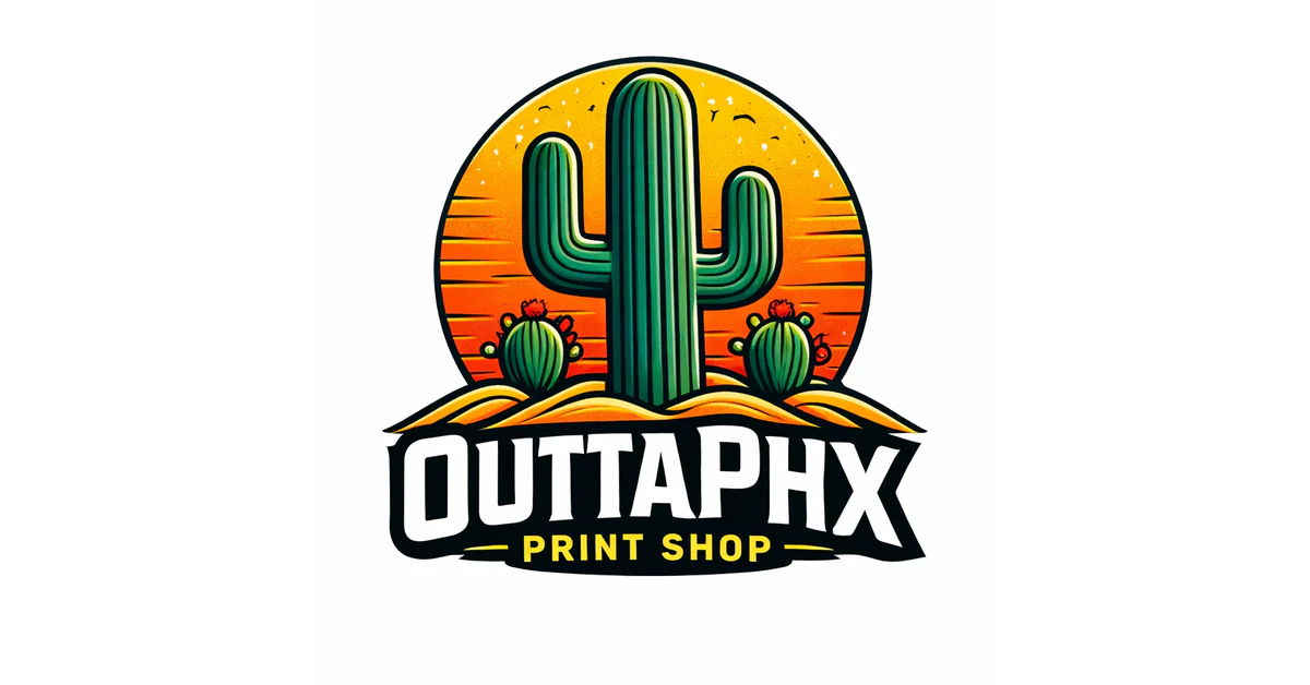 Outta Phoenix Print Shop | Labels & Stickers | Custom T-shirts | DTF printing gallery 3