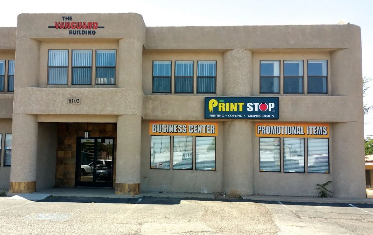 Print Stop, ABQ studio plate