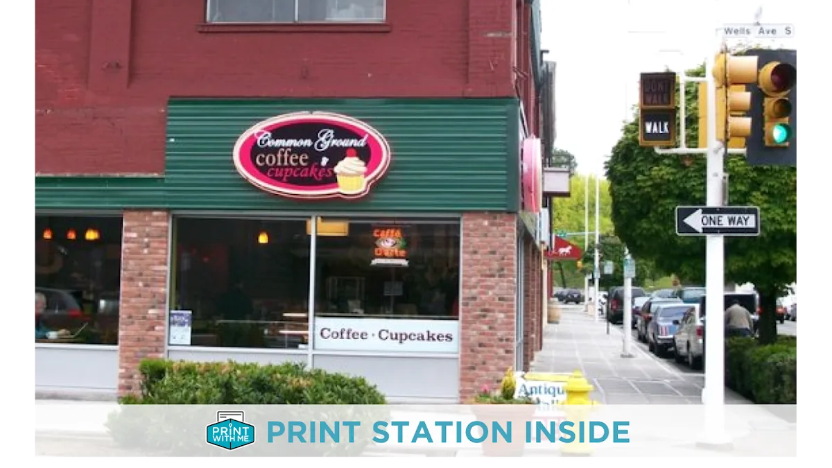 PrintWithMe Print Kiosk at Common Cup - Ann Arbor