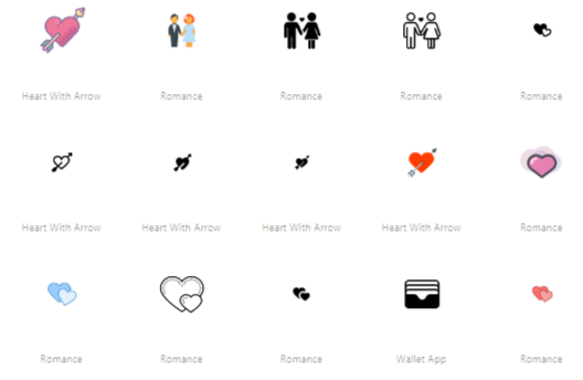 dating app icon images